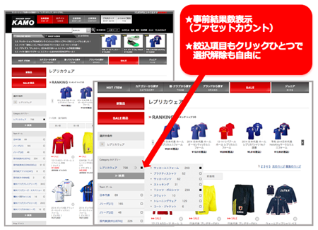 Ec検索ソリューションのゼロスタート 加茂商事が運営する サッカーショップkamoオンラインショップ にて検索エンジンzero Zone Searchが採用されました Newscast