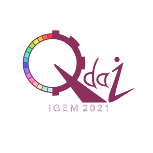 TradFitは九州大学などのiGEM Qdaiへの グローバルな活動・挑戦に共感し、 社会課題の解決に寄与するためプラチナスポンサーとして協賛