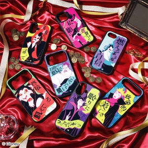 【イングレム】「ヴィランズ」スマホケース　新デザイン登場！【9月下旬より順次発売】