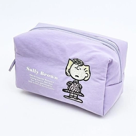 スヌーピーのシンプルデザインのコスメポーチ特集！ナチュラルカラーやくすみカラーで、アップリケもおしゃれなワンポイント