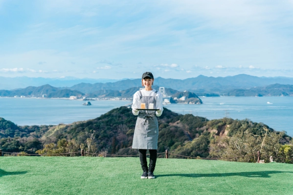 ふわっぷるんの新食感！淡路島牛乳100％使用の 「淡路島 丘の上の牛乳パン」が、 うずの丘 大鳴門橋記念館内に3月10日オープン