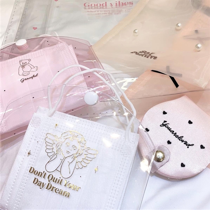 クリアマルチケース/リップケース/ティッシュポーチ