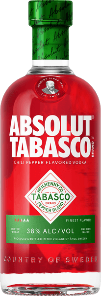 日本初上陸のアブソルートタバスコ