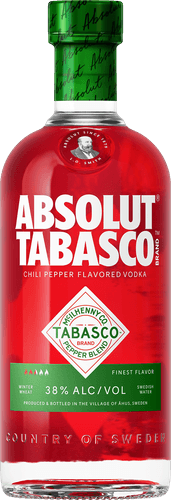 日本初上陸のアブソルートタバスコ