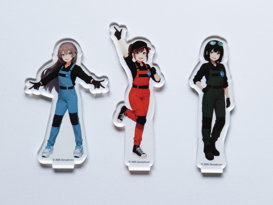 キャラクターアクリルスタンド