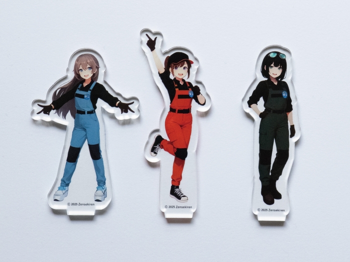 キャラクターアクリルスタンド
