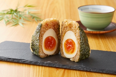 手づくりおにぎり 煮たまご画像(画像はイメージです。)
