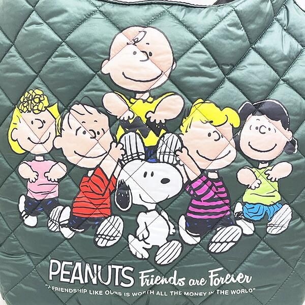 スヌーピーキルティングトート