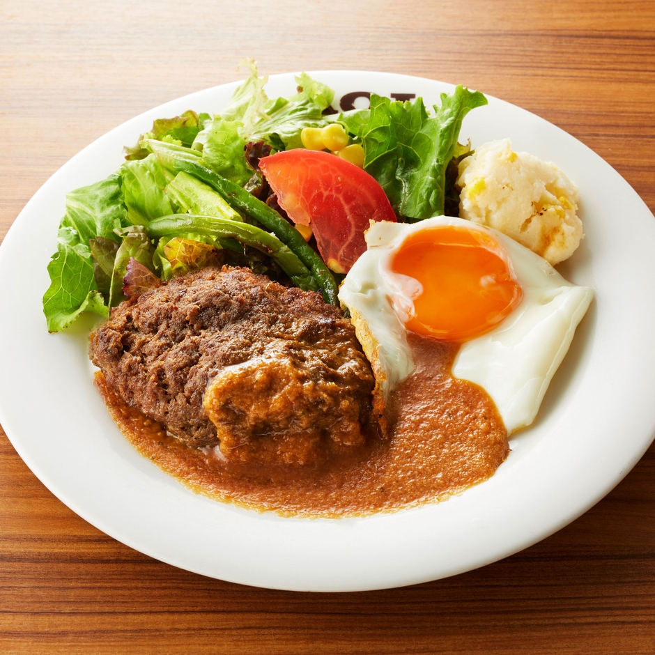 人気No.1　ハンバーグライス