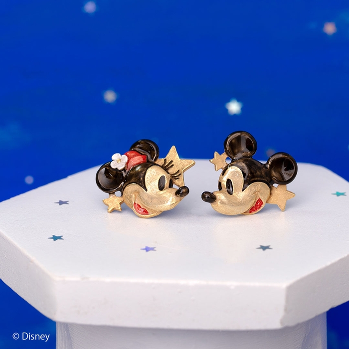 ミッキー&ミニー/ピアス 4,400円