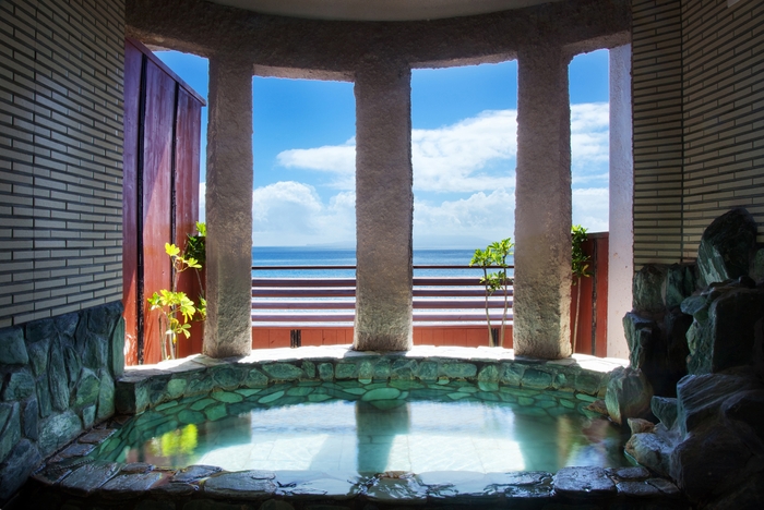 貸切風呂(岩風呂)