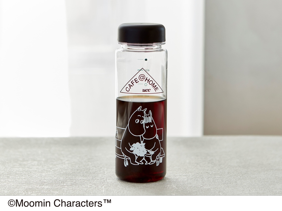 『CAFE@HOME ムーミン谷 水出しアイスコーヒー ボトル』 500mlサイズ 1,800円(税込)