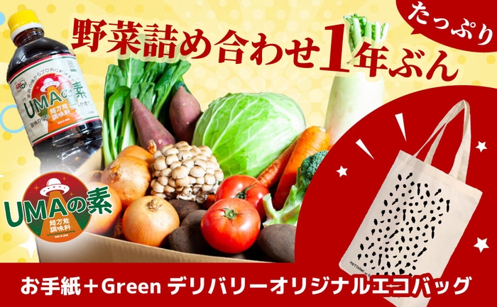 リターン:野菜1年ぶん