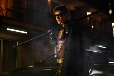 TM & (C) Warner Bros. Entertainment Inc. The DC Universe Logo, TITANS and all related characters and elements TM & (C) DC Comics. All Rights Reserved.