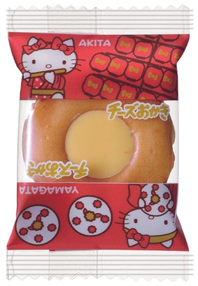 ハローキティチーズおかき東北限定 個装(1)