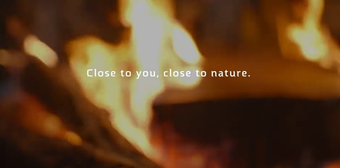 キャッチフレーズ、close to you&#44; close to nature