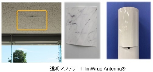 透明アンテナ Film Wrap Antenna (R)