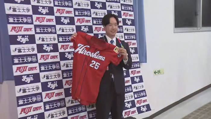 ドラフト2位・佐藤柳之介投手