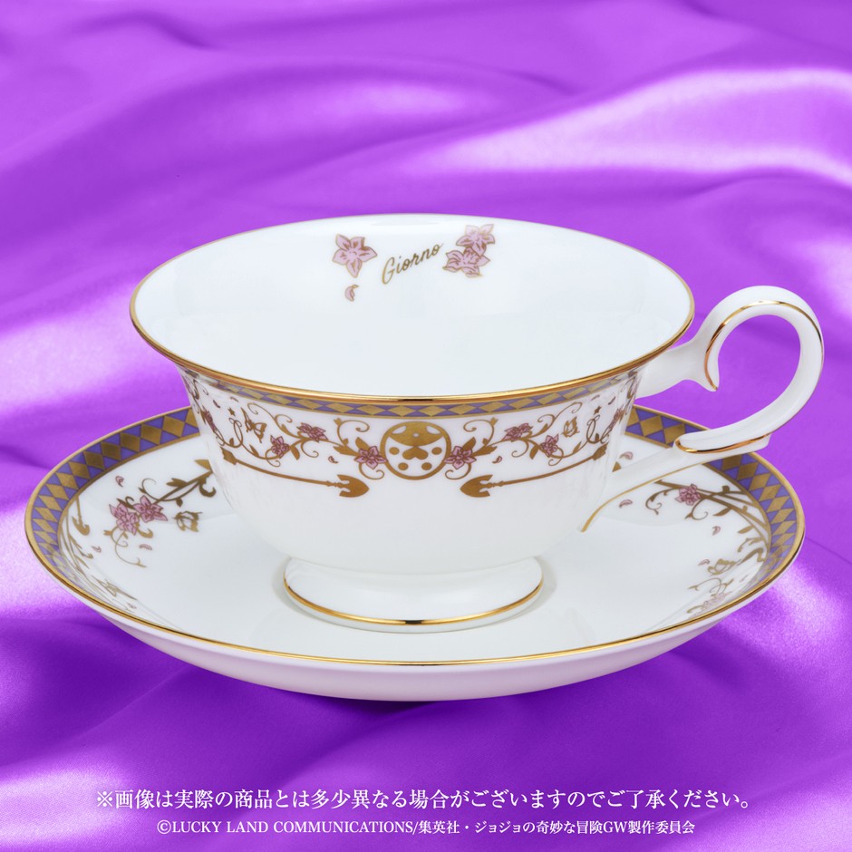 ジョジョ×陶磁器“ノリタケ”がコラボ！ ジョルノ＆ブチャラティ 