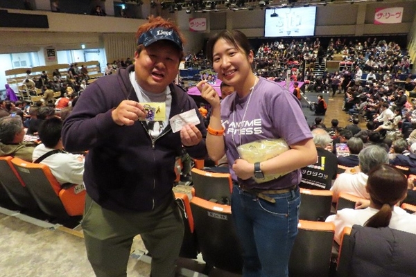 【募金に協力いただいたご来場者さま】