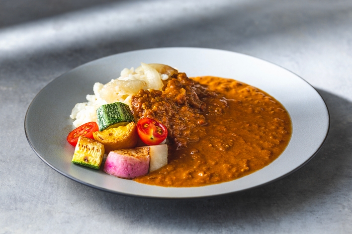 EATIN MENU 一例　農家のスパイスカレー ￥1,000(税込)