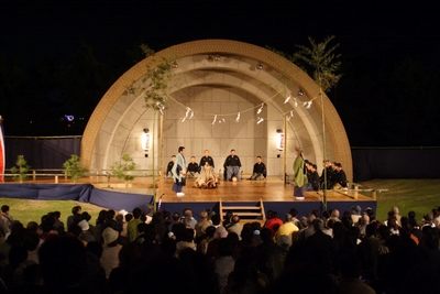 万葉薪能(1)
