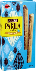 ブルボン、サクサク食感のスティックチョコ 「パキーラリッチミルク」を3月19日(火)に新発売！