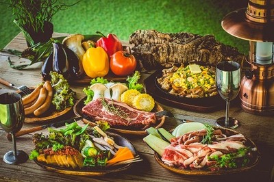 「上質なキャンプ飯」