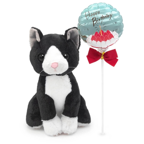 ハチワレ バルーン電報