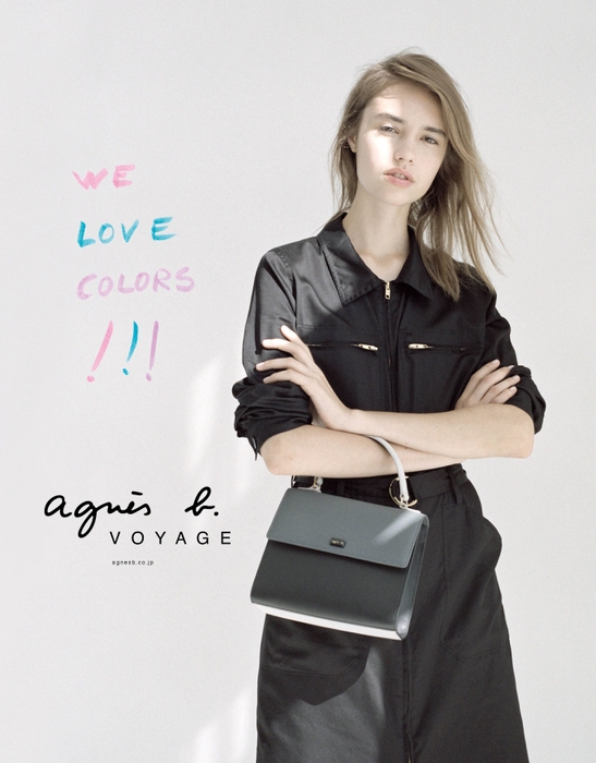 【アニエスベー ボヤージュ】2Wayレザーハンドバッグ“lili”…S:¥30,000(税抜)