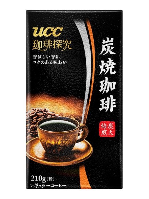 UCC 珈琲探究 炭焼珈琲 VP210g