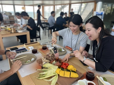 神戸港に『EN³ TOTTEI BBQ』が誕生　本日8月30日オープン