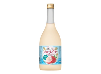 国産の産地指定素材と相性の良い樽貯蔵熟成焼酎を合わせたリキュール 寶 和リキュール「産地めぐり」＜宮崎ライチ＞新発売