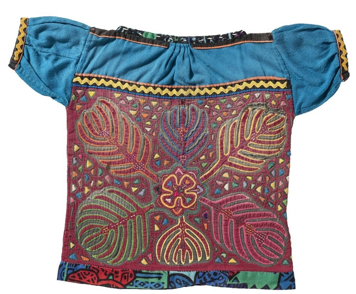 植物のモラブラウス 1960年代 Mola from Elisabeth Hans Collection. (c) Diana Marks.