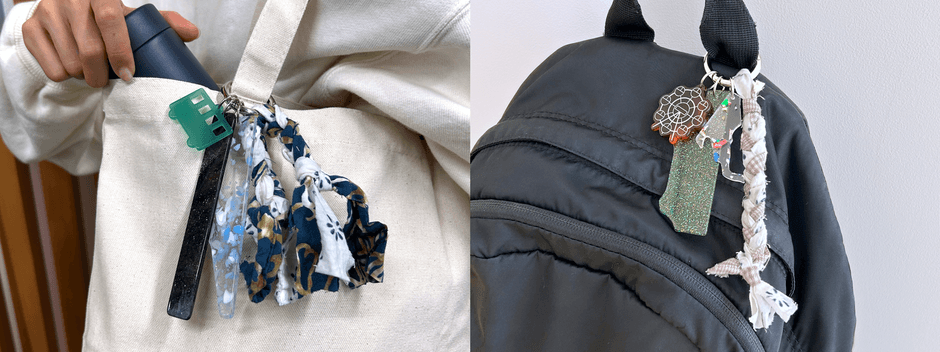 ▲ごちゃもりキーホルダー 完成イメージ