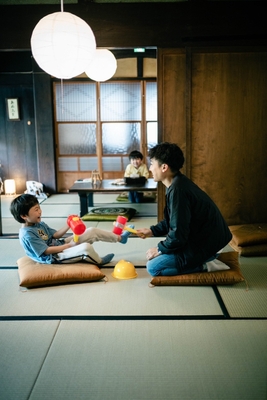 笑顔はじける宿