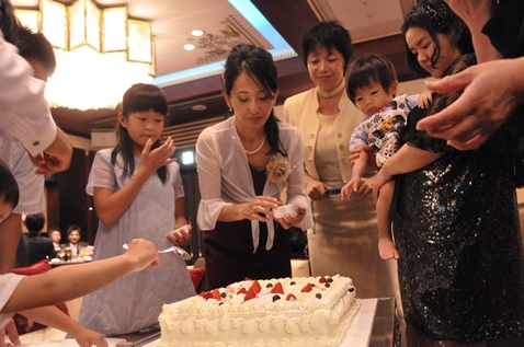 『パパママ婚』 を行った品川区在住のご家族(2011年7月18日)