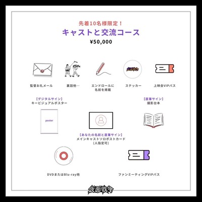 キャストと交流コース