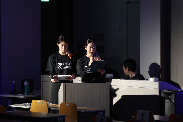 司会を担当した【M-Line】の学生