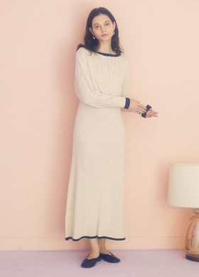 THE KNIT SET DRESS ¥ 18,920 （税込）