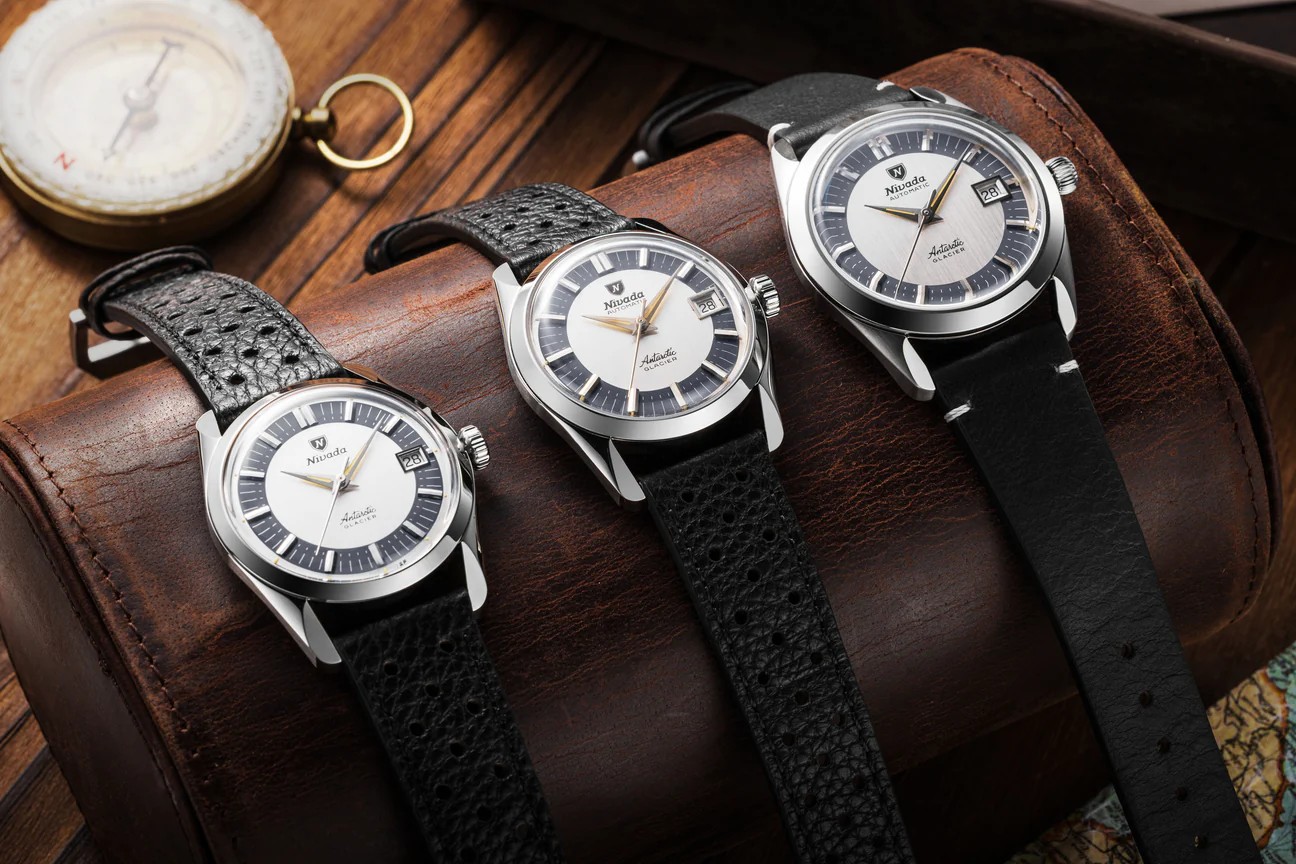 スイスの老舗ブランド「Nivada Grenchen」 - 新作腕時計 - 極地探検の系譜を刻む“氷河”のタイムピース「Antarctic Glacier」発売