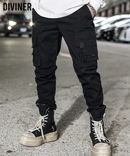 Black Cargo Pants