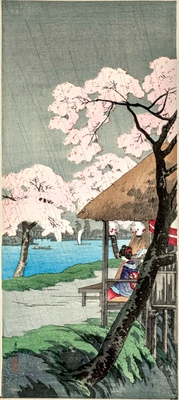 Photo.16 すみ田川　高橋松亭　個人蔵 ［前・後期(2/29～4/12)展示］