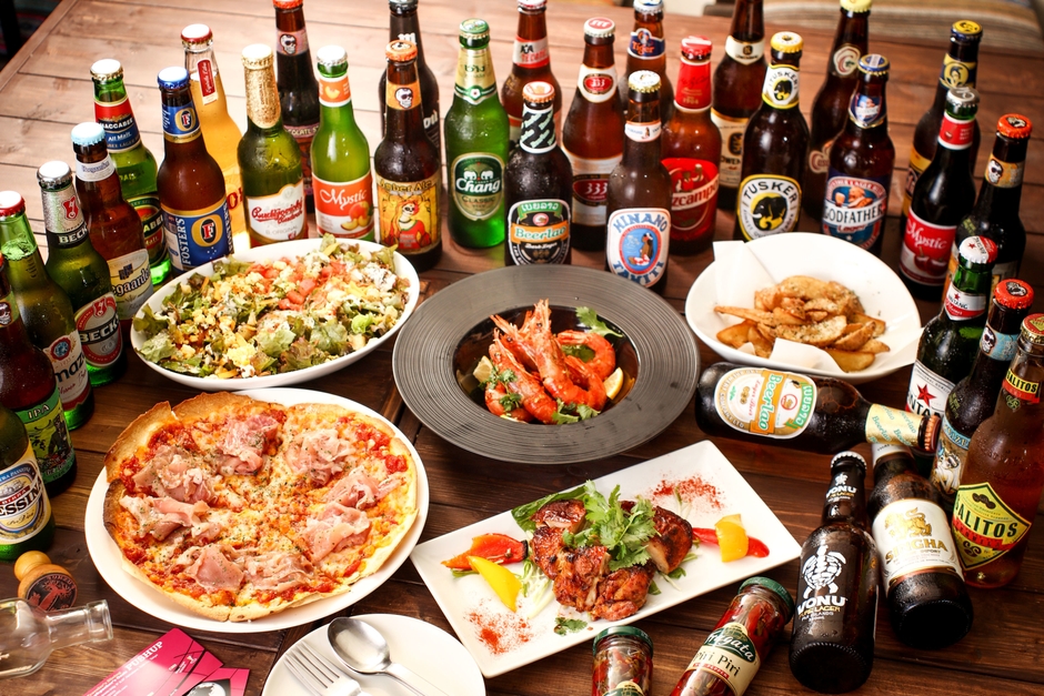 世界のビール&料理で楽しもう