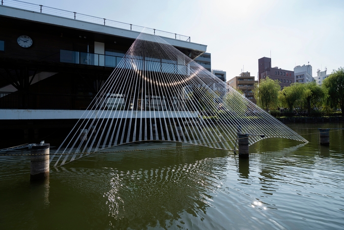 マチニエヲカク第1弾「水と風のひかり」(Photo：Ryotaro Horiuchi)