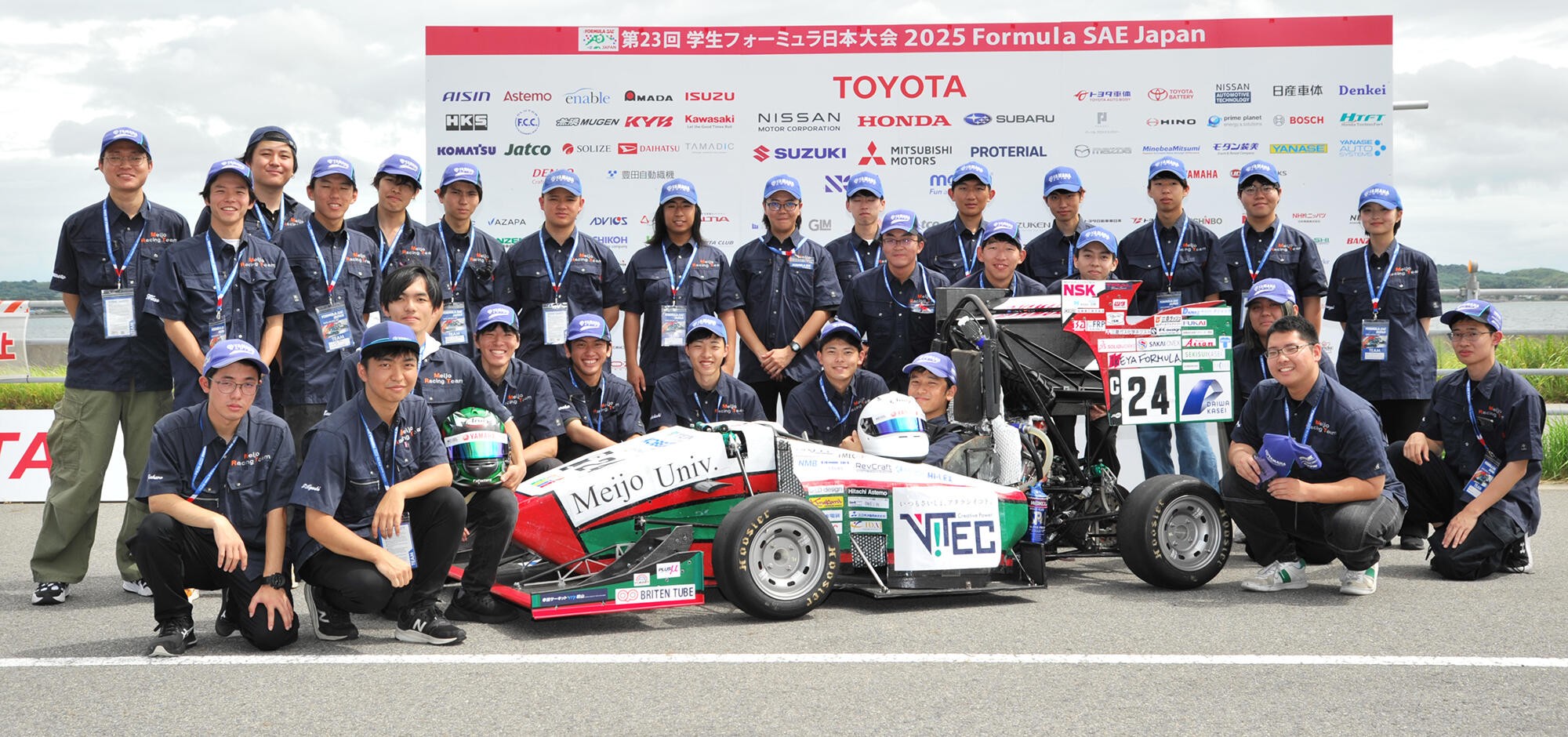 【名城大学】1年かけてゼロから車両を製作、自動車技術研究会