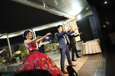 結婚式・パーティーの演出“フラッシュモブ”が ゼロ円で実現できるサービスを開始