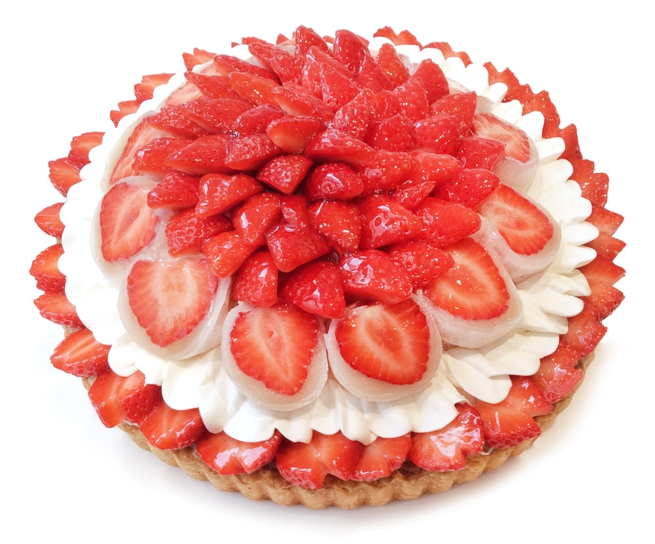 福岡VIORO店：いちご大福のケーキ（900円/1ピース）