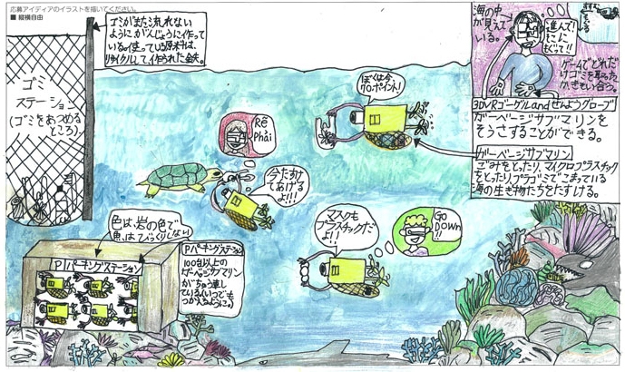 オンラインゲームで集めろ！世界の海中プラゴミ！！