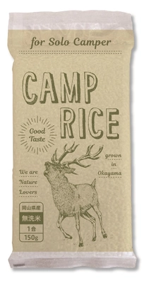 映えるキャンプ用のお米「Camp Rice」を7月15日に発売 　SNS、YouTubeと好相性！